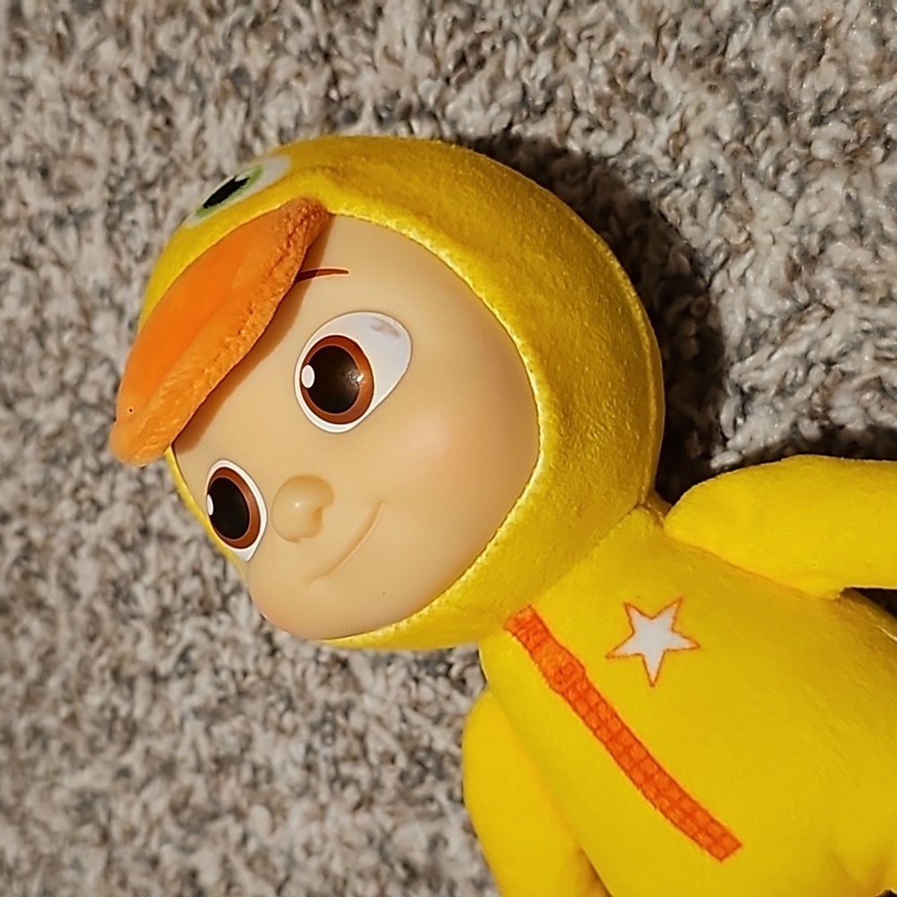 Cocomelon Baby JJ duckie and lion plushes 8 inches - Picture 2 of 5